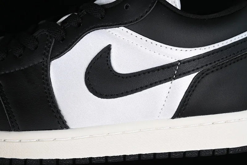 All categories Air Jordan Jordan series basketball shoes Air Jordan 1 Low Z version Air Jordan 1 Low "Vintage Panda" AJ1 Joe 1 silk black and white panda low-top basketball shoes FB9893-101
